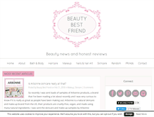 Tablet Screenshot of beautybestfriend.com